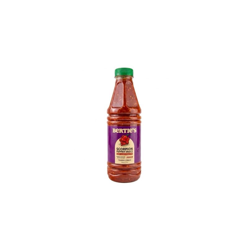 Berties Scorpion Pepper Sauce (500ml)